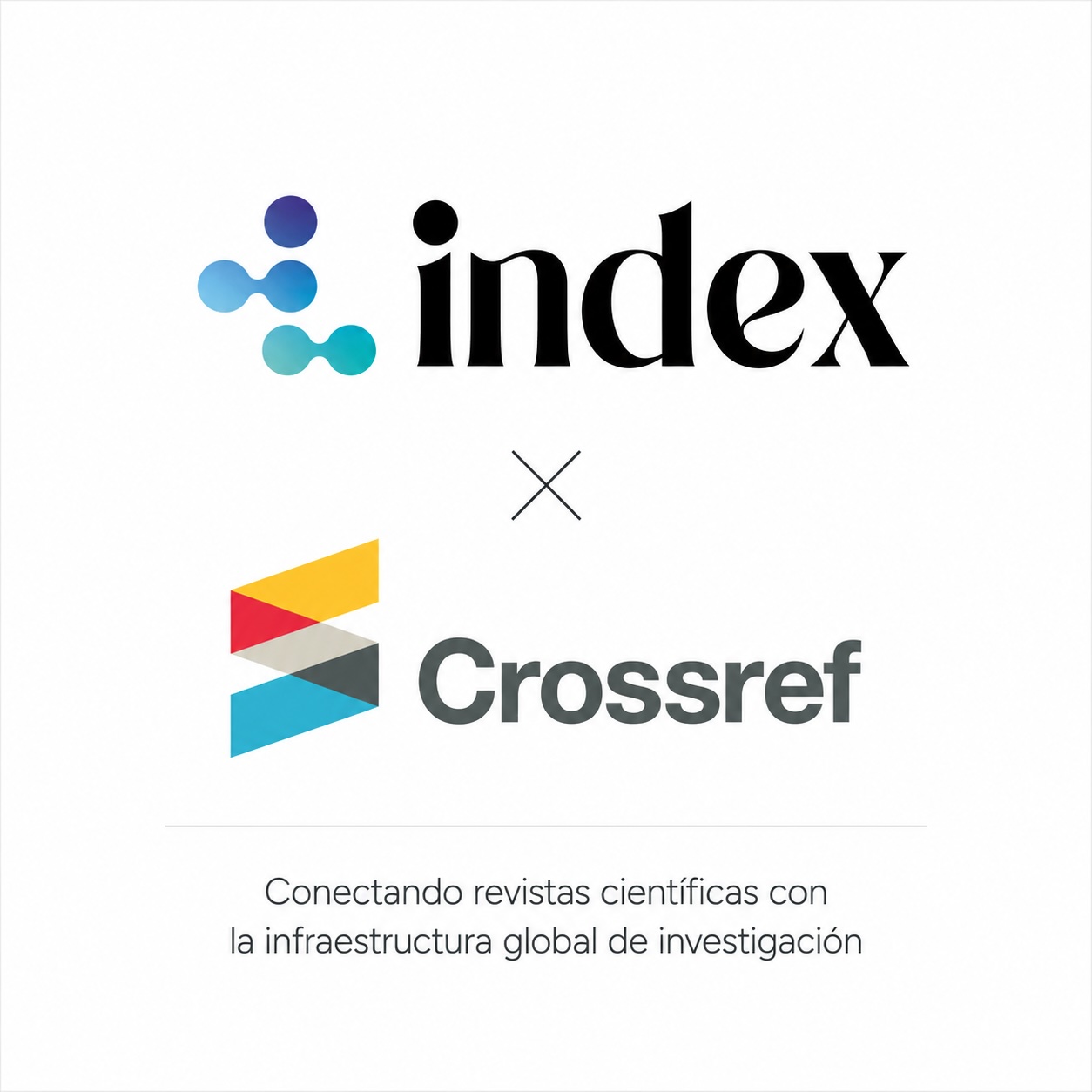 Index se convierte en Sponsor de Crossref: un nuevo paso para fortalecer la publicación científica en acceso abierto