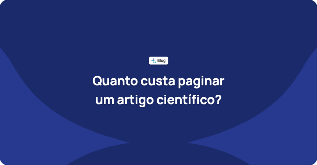Quanto custa paginar um artigo científico? PDF, HTML, XML JATS e EPUB